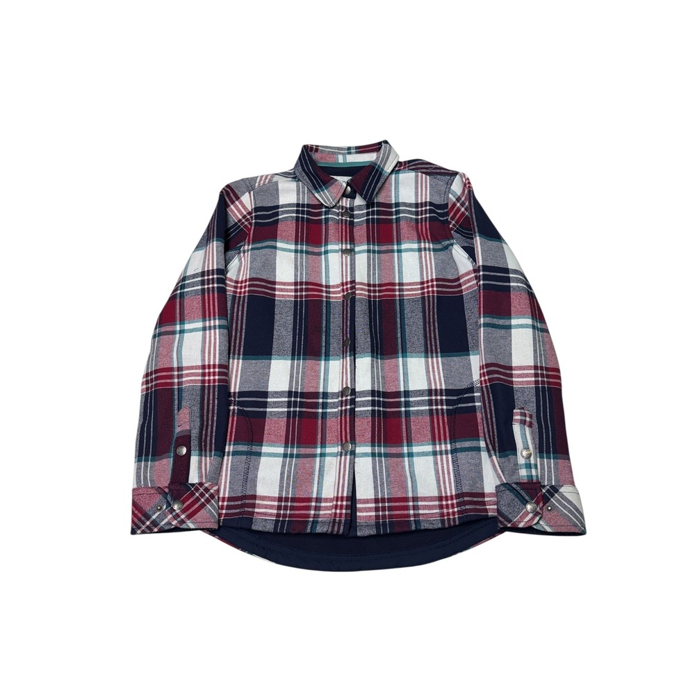 ORVIS Mens L/G Plaid Flannel Lined Shirt Jacket
